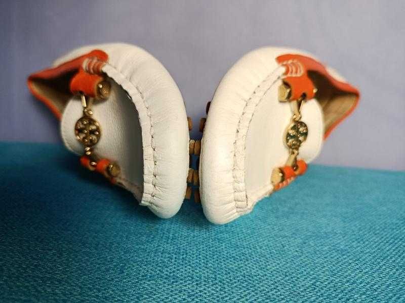 Жіночі дизайнерські мокасини Tory Burch Daria leather driver розмір 40