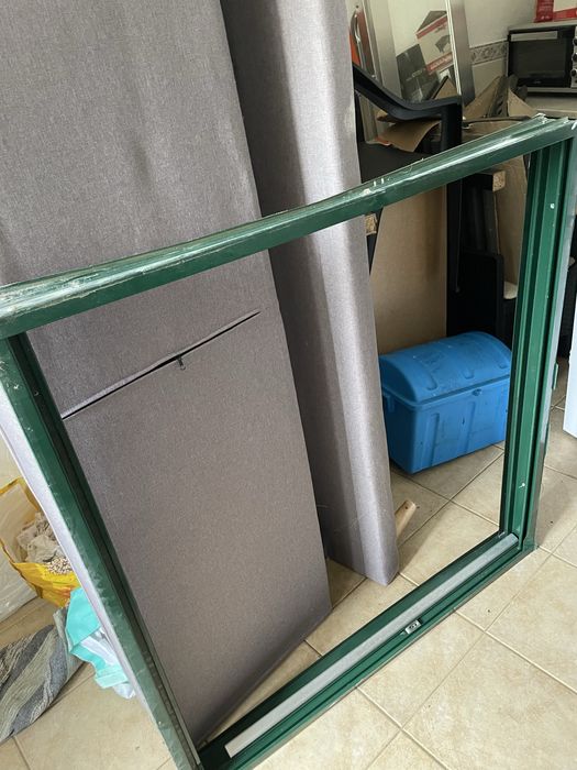 Janela aluminio 115cm x 108cm