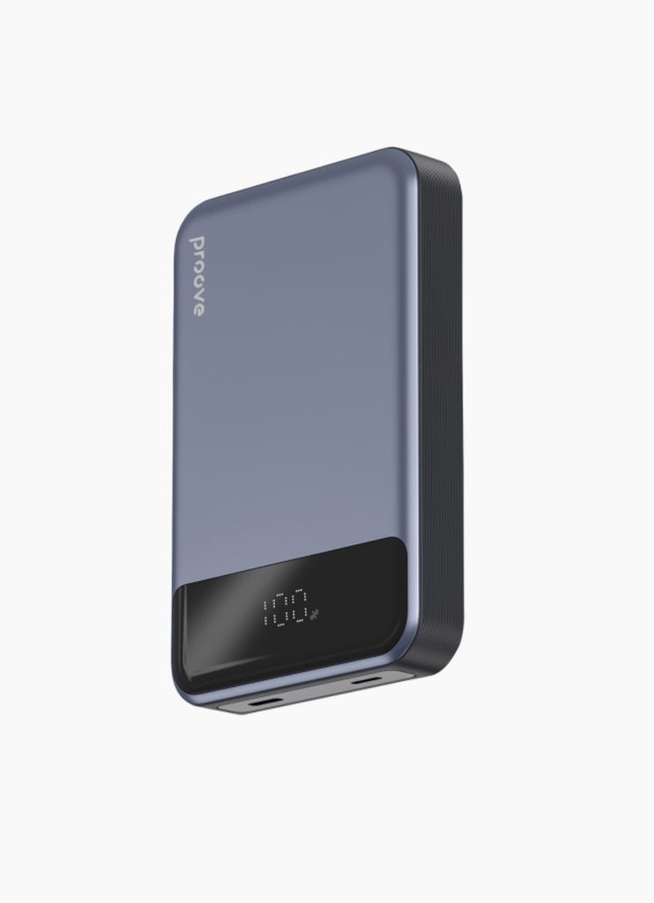 Павербанк Proove Hoodman Magnetic 20W 10000mAh (MagSafe, Gray)