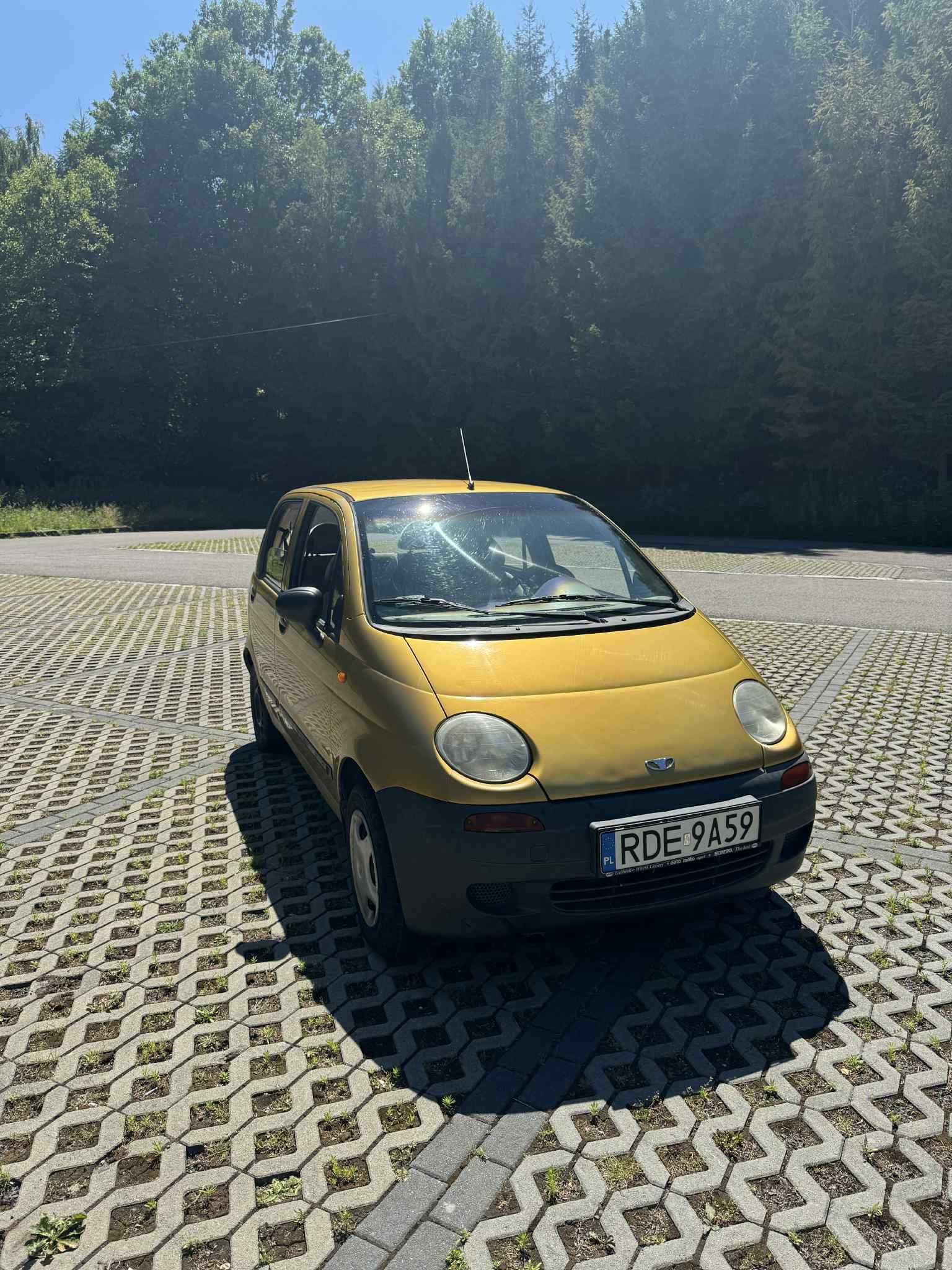 Daewoo Matiz sprawny ważne opłaty