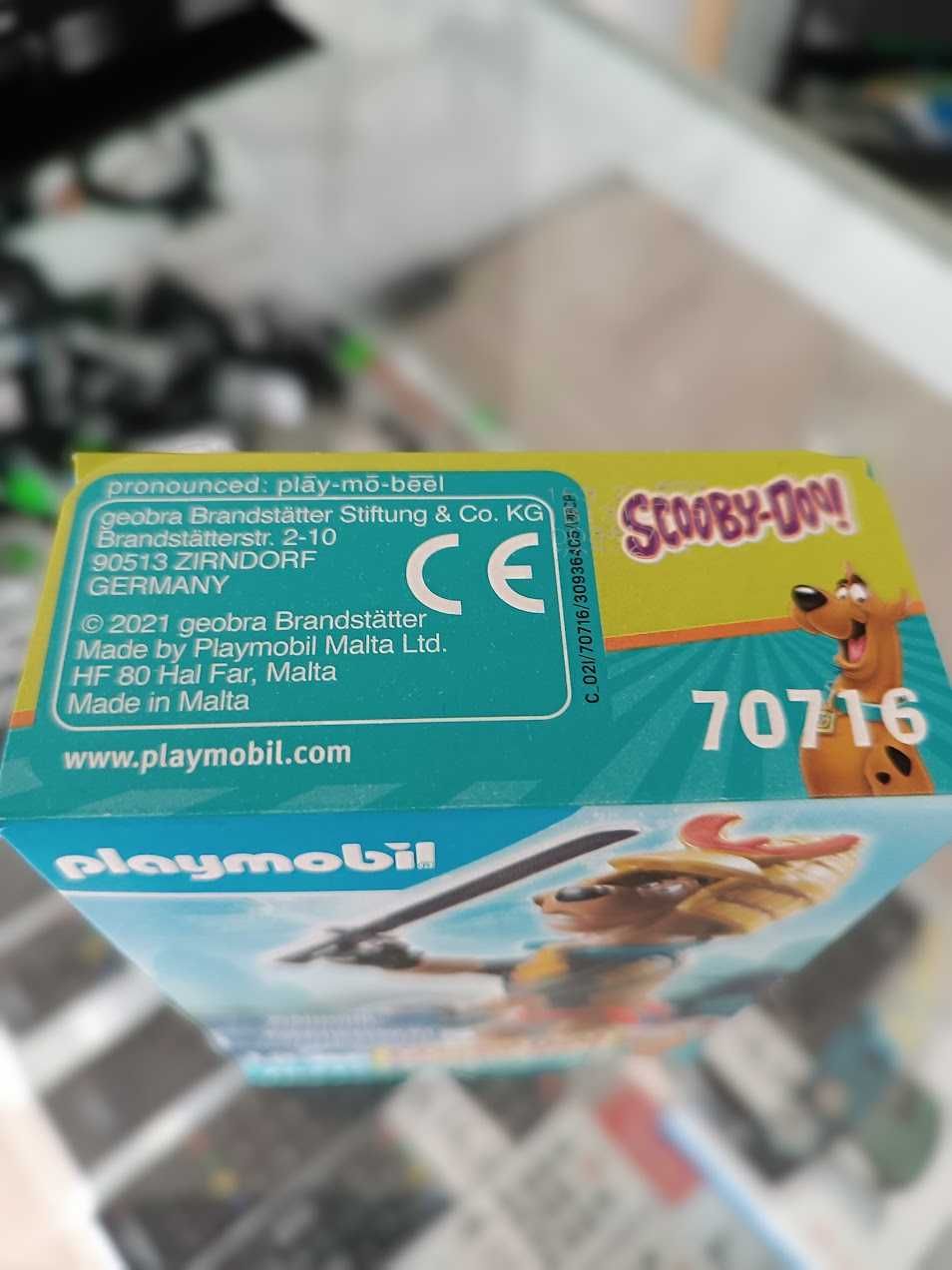 PROMO:Playmobil Scooby Doo Figura de Ação Samurai 70716