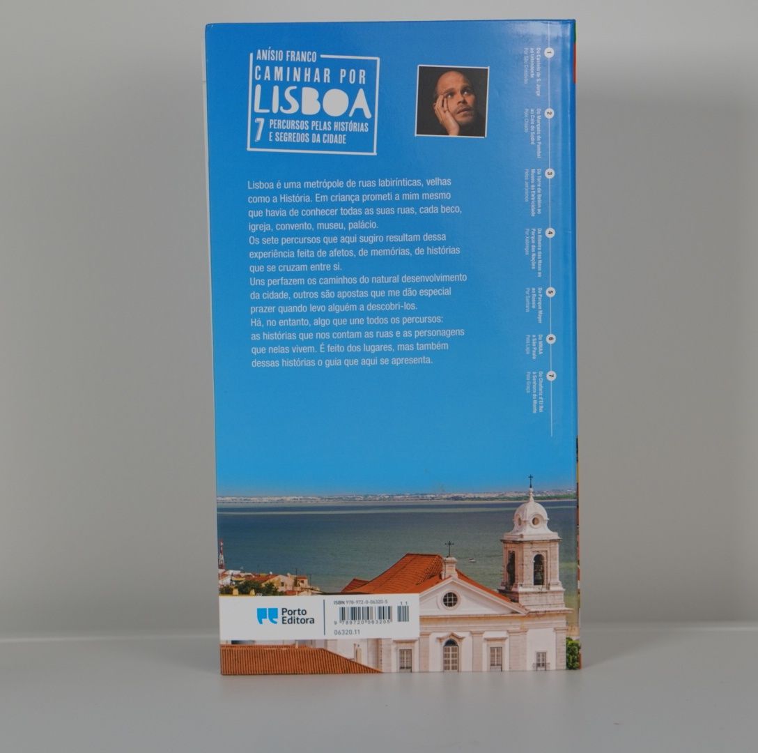 Livro guia - Caminhar por Lisboa