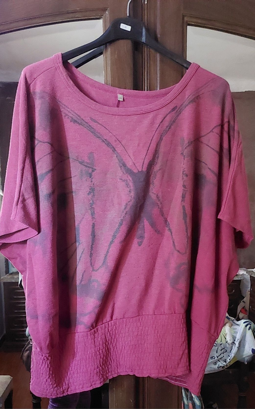 Blusa rosa tamanho xl