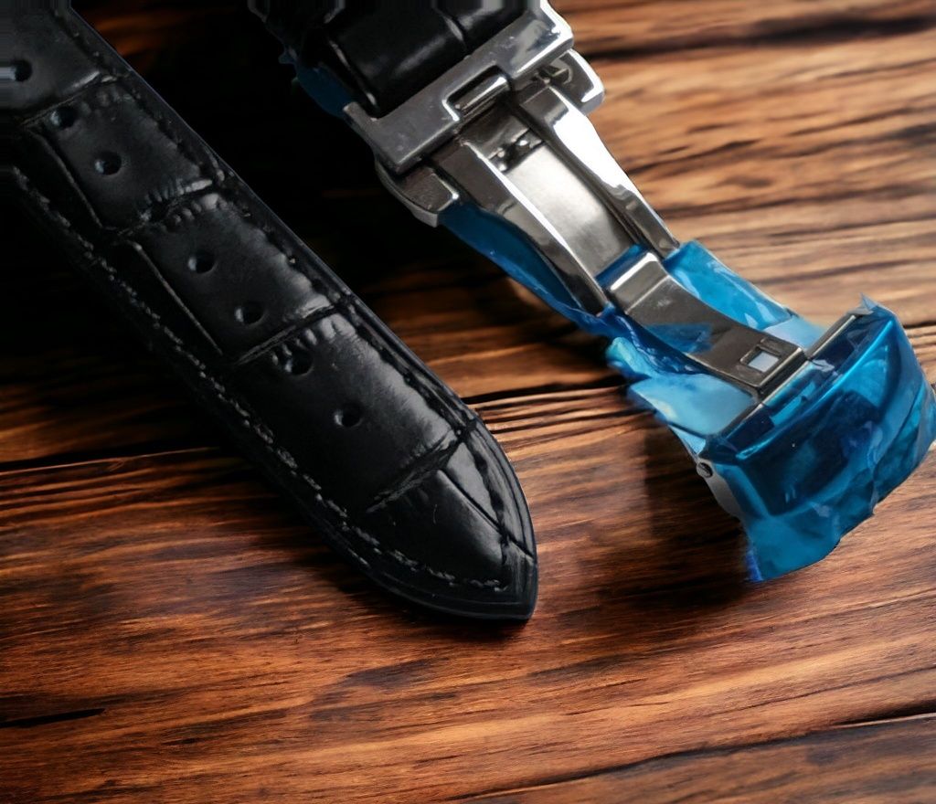 Pasek do zegarka Seiko SBTR021 20 mm zapięcie motylkowe cie mo