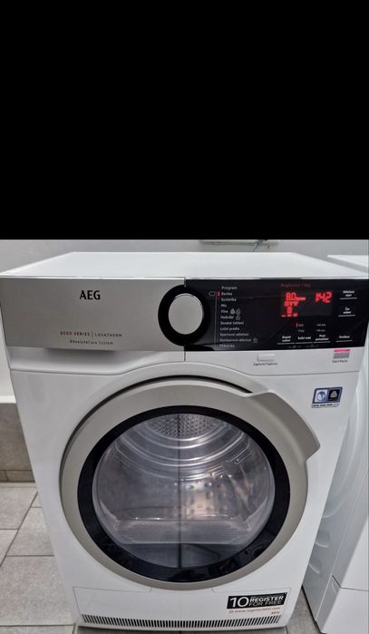 Сишильна Машина Сушка для одягу AEG 8000 Series 8 KG Model-T8DEE48SC