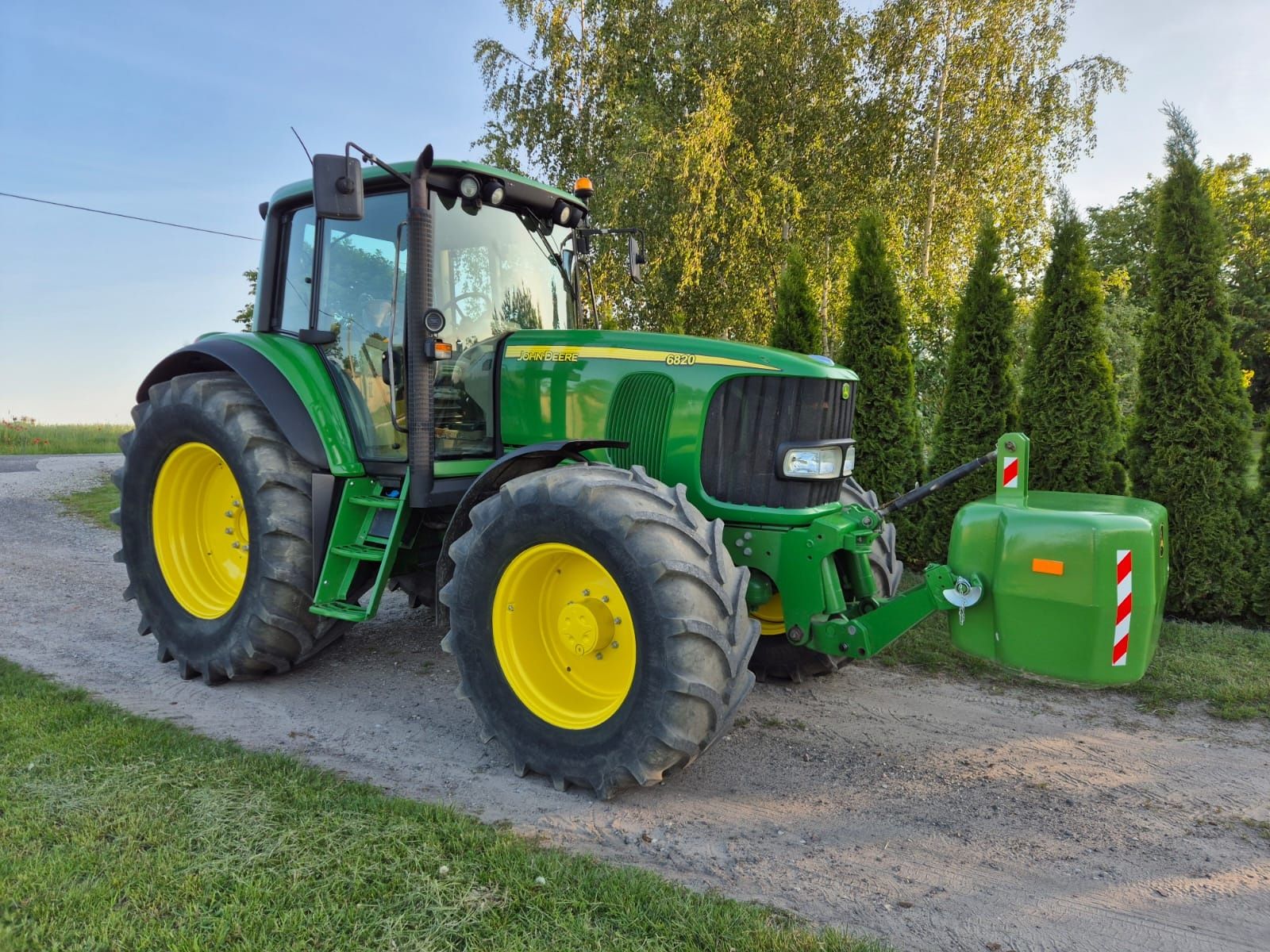 John Deere 6820 PowerQuad Klima Tuz Miękka oś 2007r SUPER STAN!