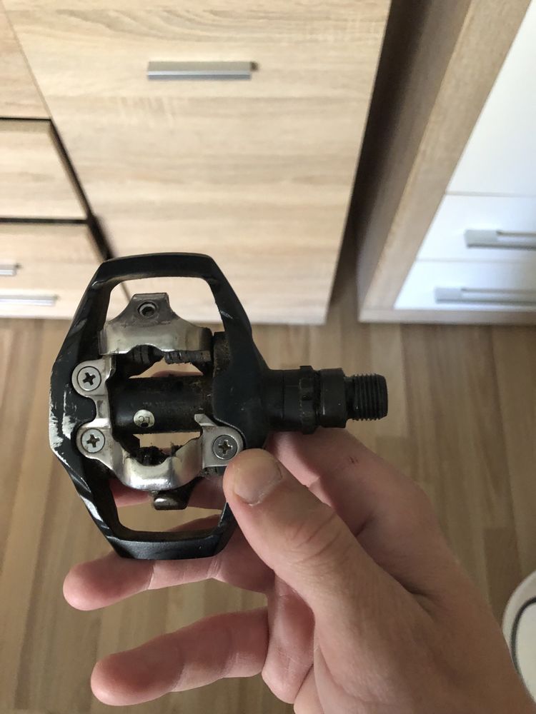 Pedały zatrzaskowe + buty Shimano