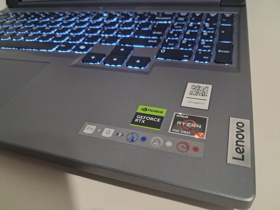 Игровой ноутбук Lenovo-Legion-Slim-5 (Ryzen7-7435HS/RTX4060-8Gb-140W)