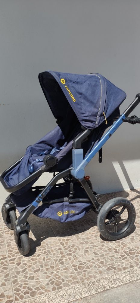 Carrinho Concord trio + base isofix