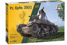 mogel do sklejania Italeri 7084 czołg Pz. Kpfw. 35(t) 1:72