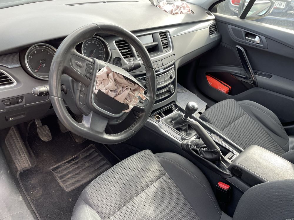 Peugeot 508 Salon PL Niski Przebieg Sedan Po Wypadku Uszkodzony