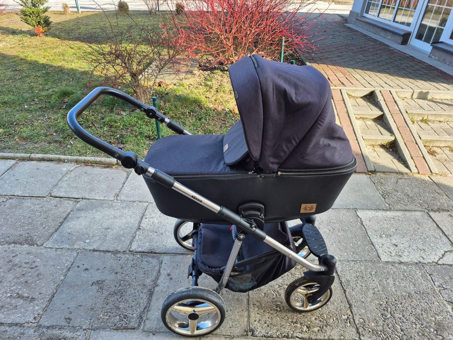 Wózek Adamex 3w1 gondola spacerówka fotelik cybex baza