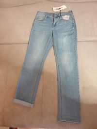 Sinsay spodnie jeansy damskie straight 36 nowe 312159/547000