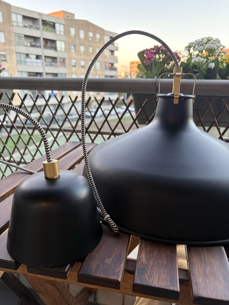 Candeerio suspenso RANARP Ikea. 38cm
