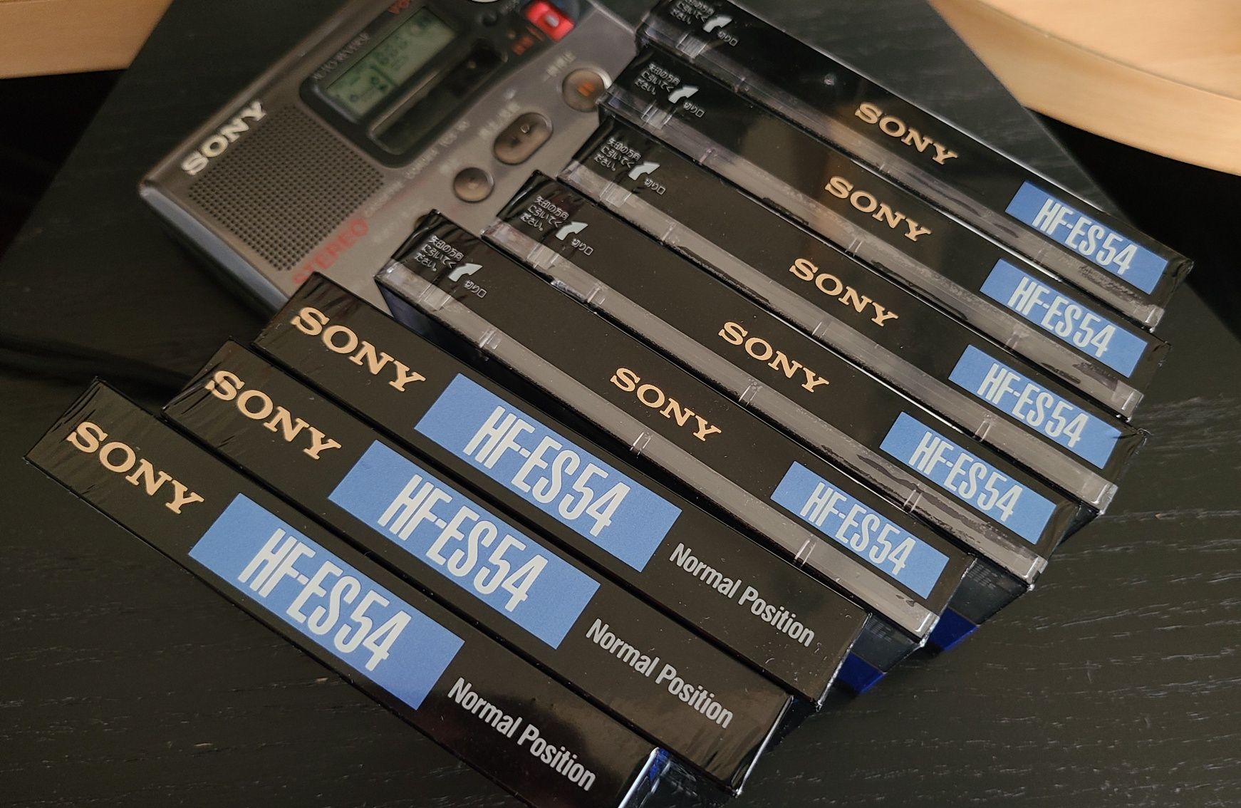 Новые Аудиокассеты SONY HF-ES54 Made in Japan 1989 Идеал (Pre-Top)