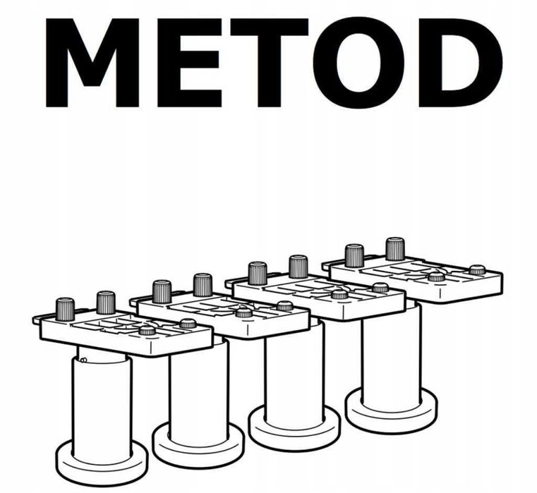 Ikea metod nogi 8cm 402.055.99