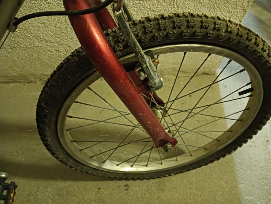 Bicicleta criança Decathlon roda 24