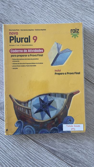 Manual, caderno de atividades e guião de leitura: Plural 9