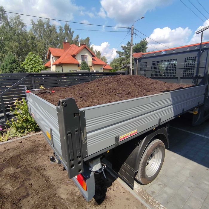 Ziemia ogrodowa,do trawników kompostowa, dostawa, Warszawa i okolice