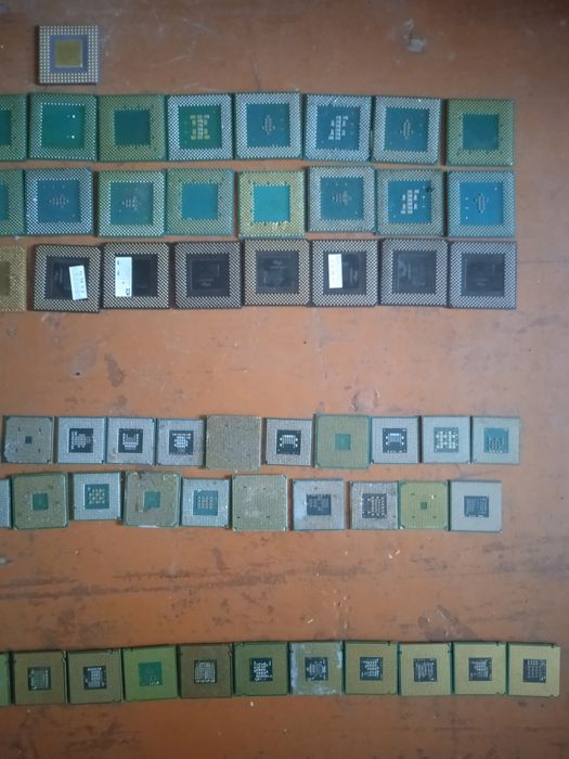 Процессоры на переработку – лот 110 штук