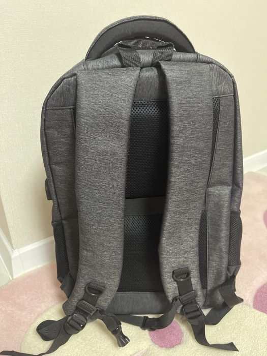 Рюкзак дорожній сірий