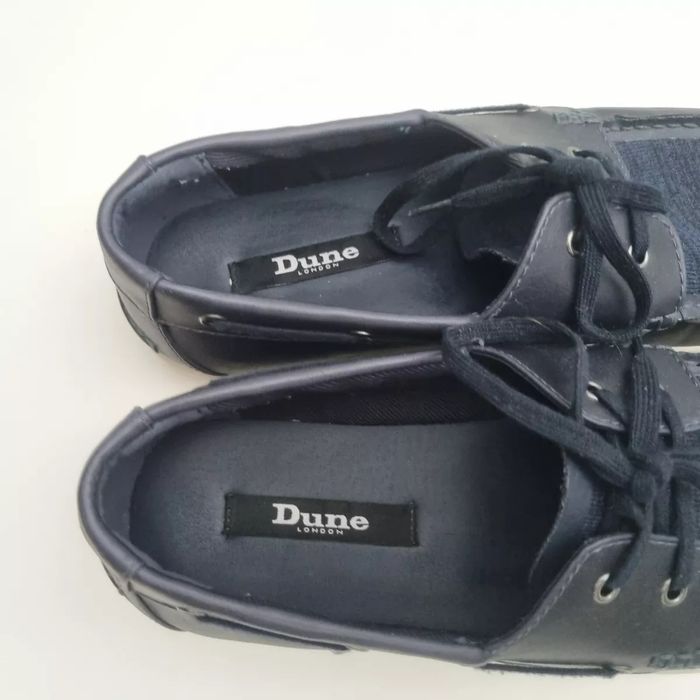 Чоловічі лофери Dune темно-синього кольору Великобританія