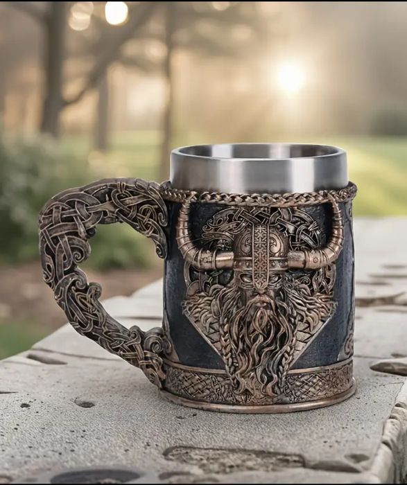 3D келих Вікінг в Середньовічному стилі!