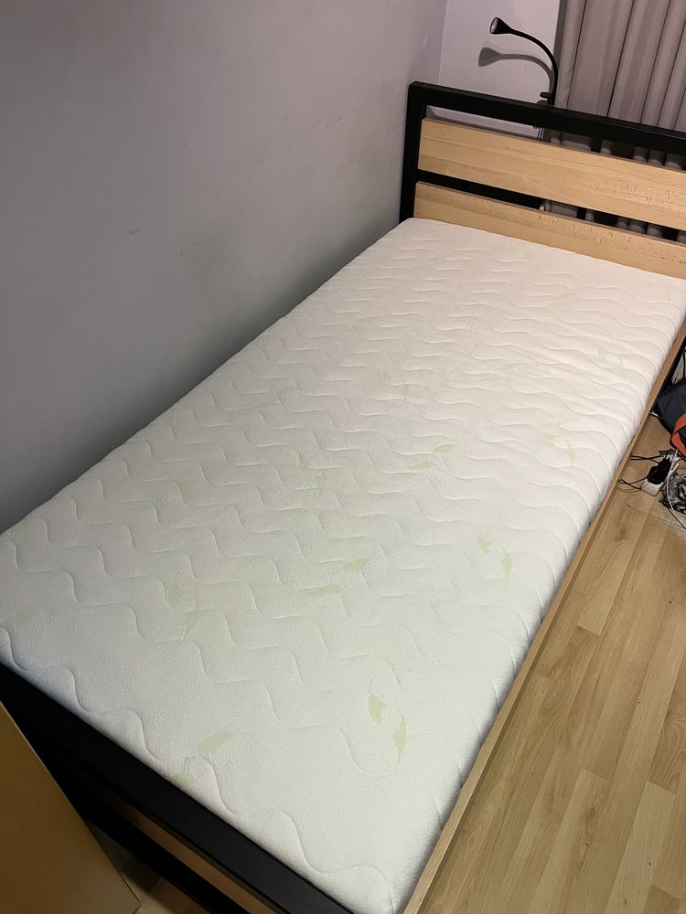 Materac piankowy H4 100x200 M&K foam Koło Adam Elastik