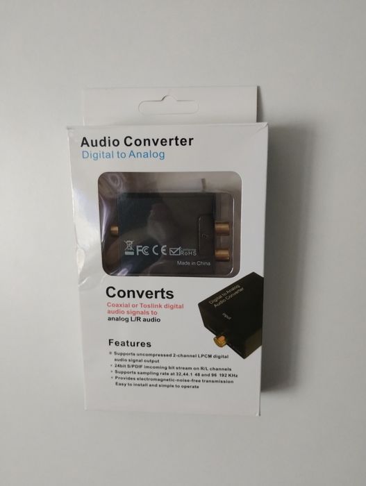 ЦАП. Конвектор аудиосигнала. Оптика на РСА.