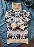 Camisola em gola alta