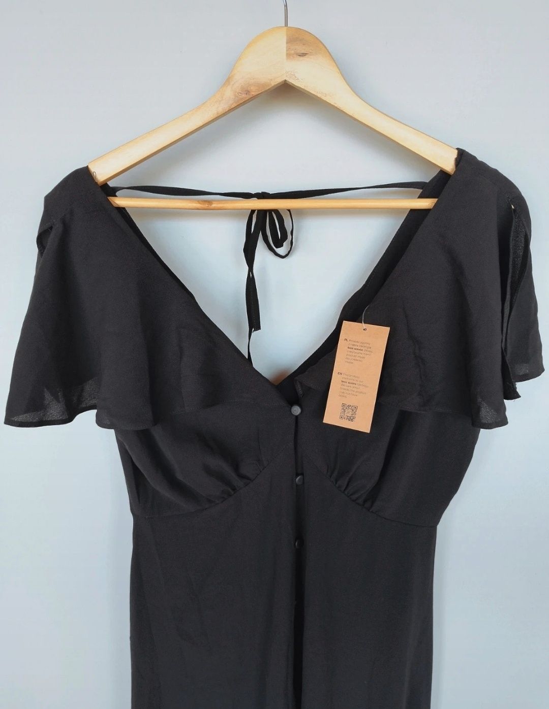 Nowa/ sukienka /ASOS/ czarna /długa sukienka  /maxi / midi /