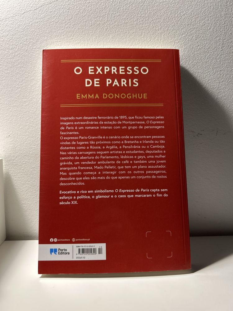 O Expresso de Paris / Emma Donoghue
