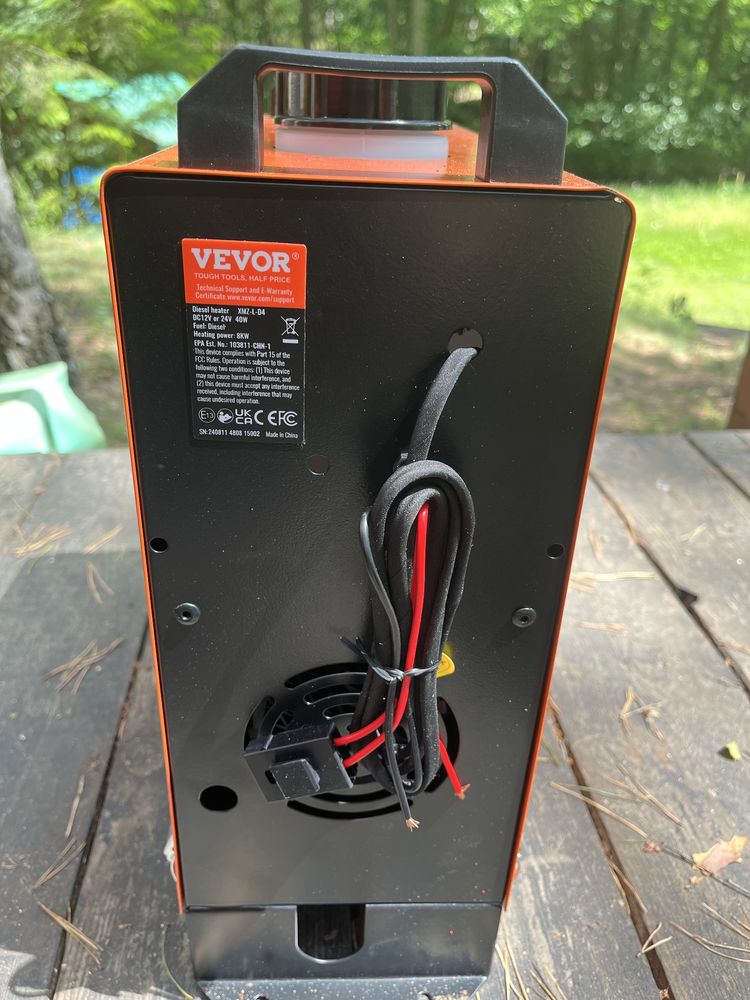 Ogrzewanie postojowe VEVOR 12 V 8 kW
