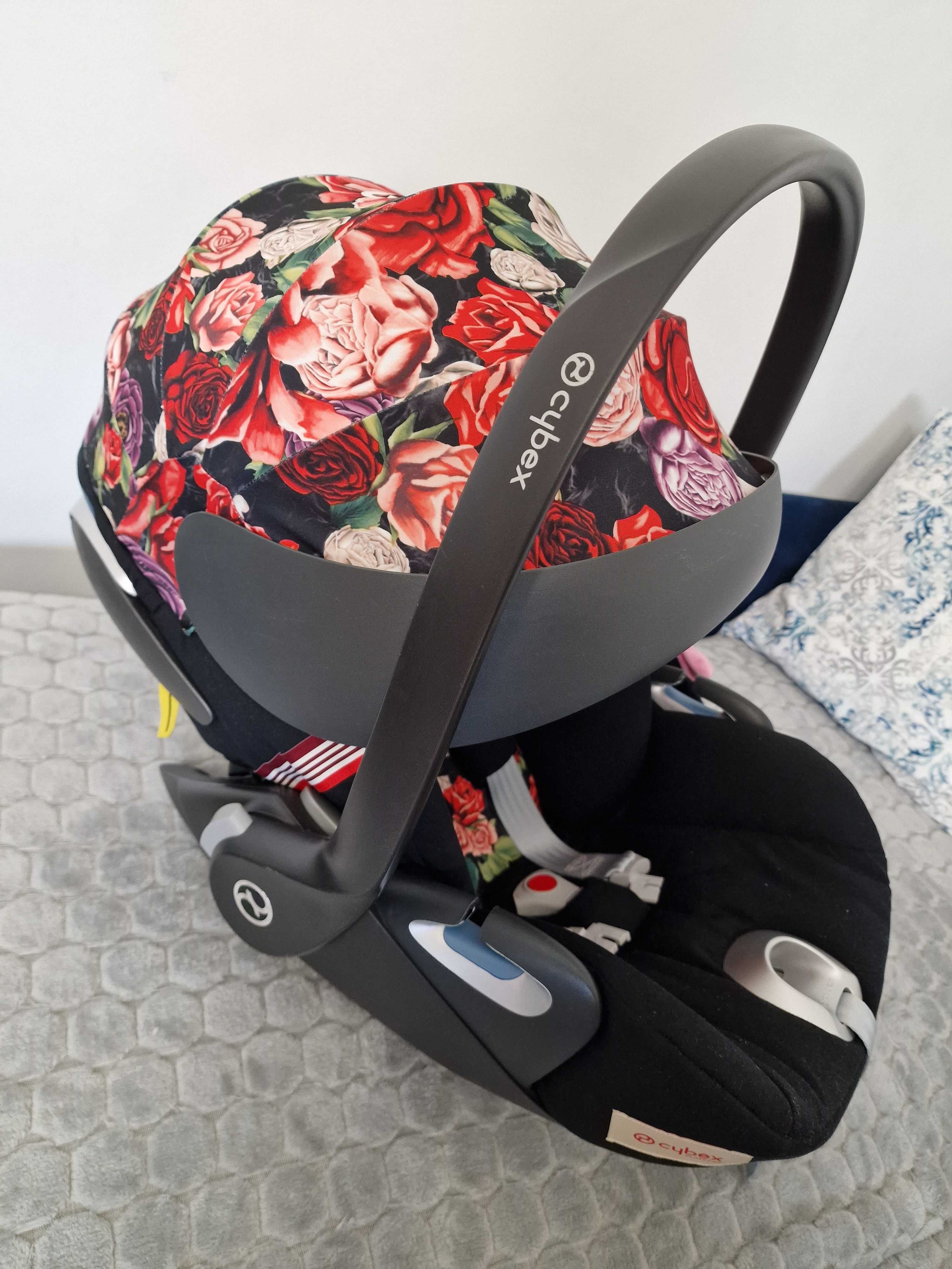 Fotelik cybex cloud z i-size plus otulacz