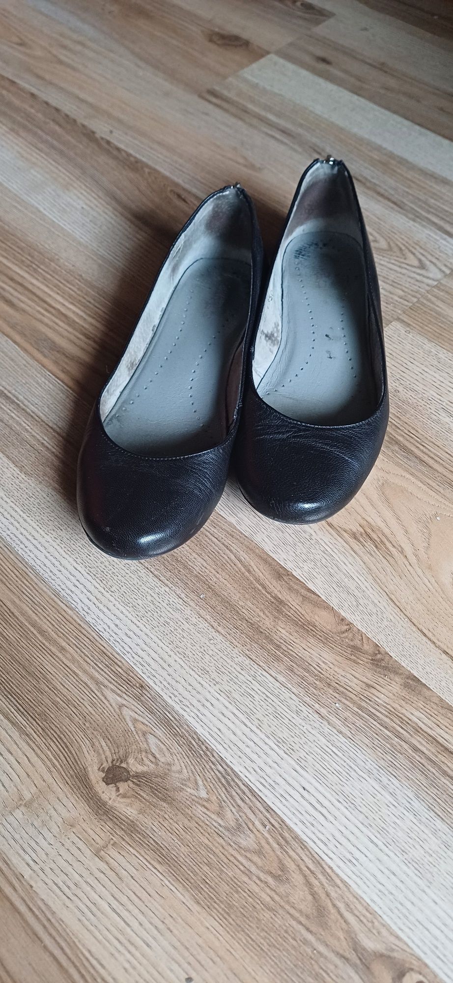 Baleriny skórzane Maciejka rozm 38