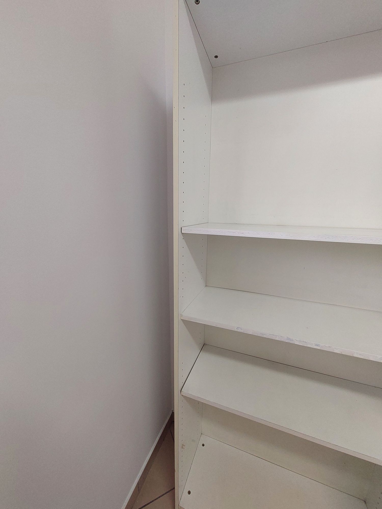 Regał biały do magazynu garażu  89cm