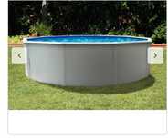 Piscina usada só  tem um ano de uso