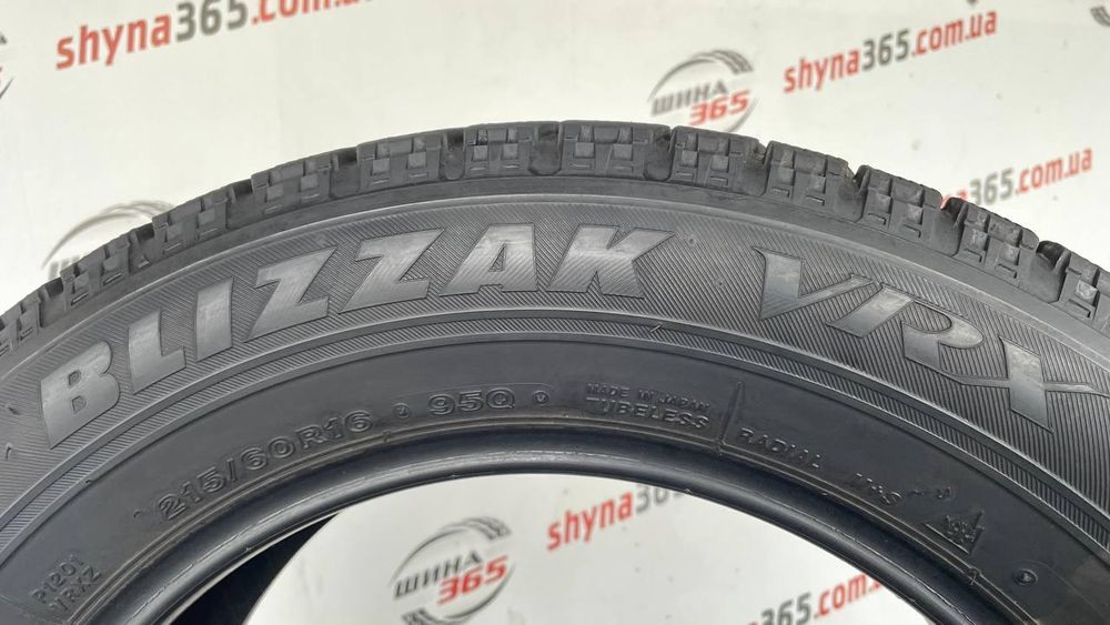 шини бу зима 215/60 r16 bridgestone blizzak vrx 6mm