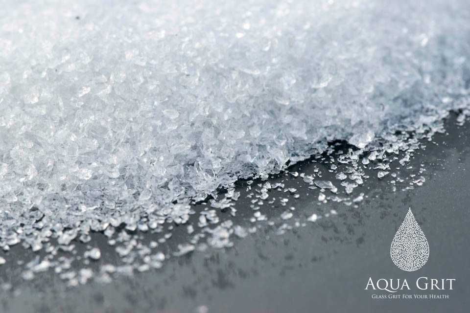 SZKŁO FILTRACYJNE - lepsze od PIASKU Aqua Grit atest PZH 20kg 0,45-2mm