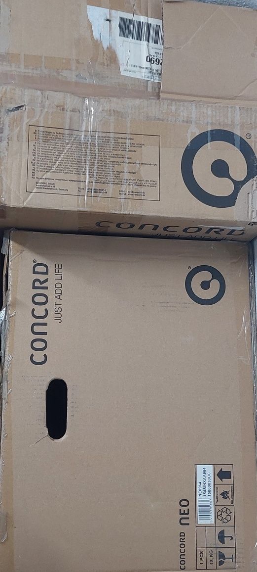 Concord Trio Neo + 2 Ovinhos Airsafe + Isofix