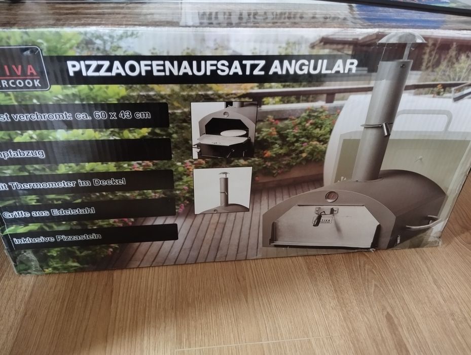 Nasadka do pieczenia pizzy Angular, piec do pizzy ogrodowy NOWY