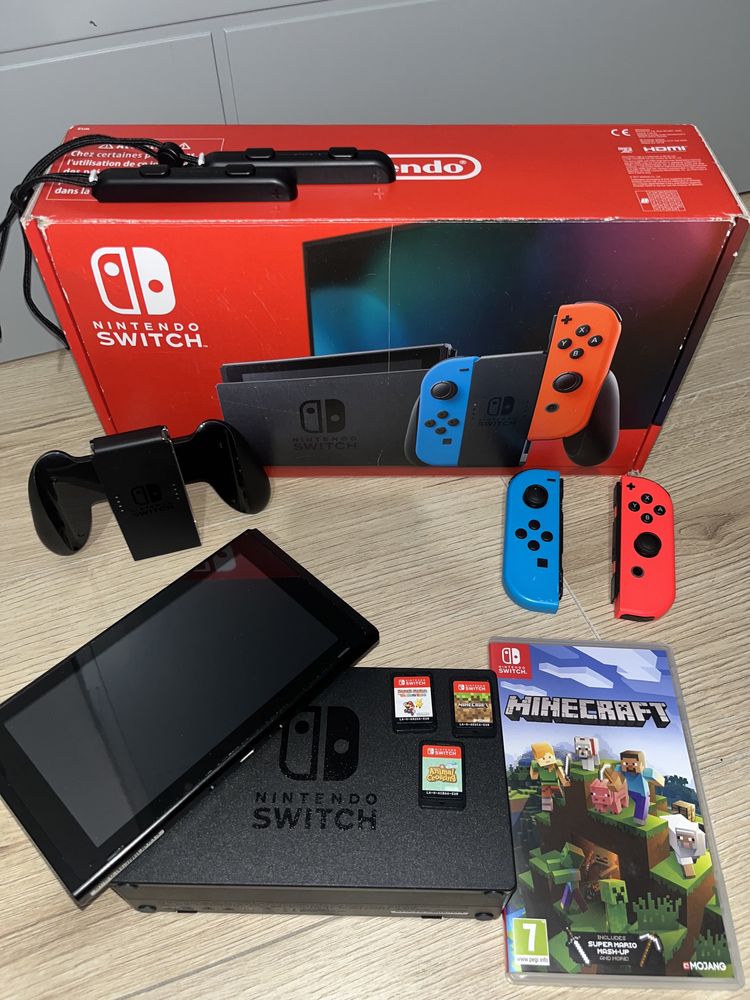 Nintendo Switch plus gry