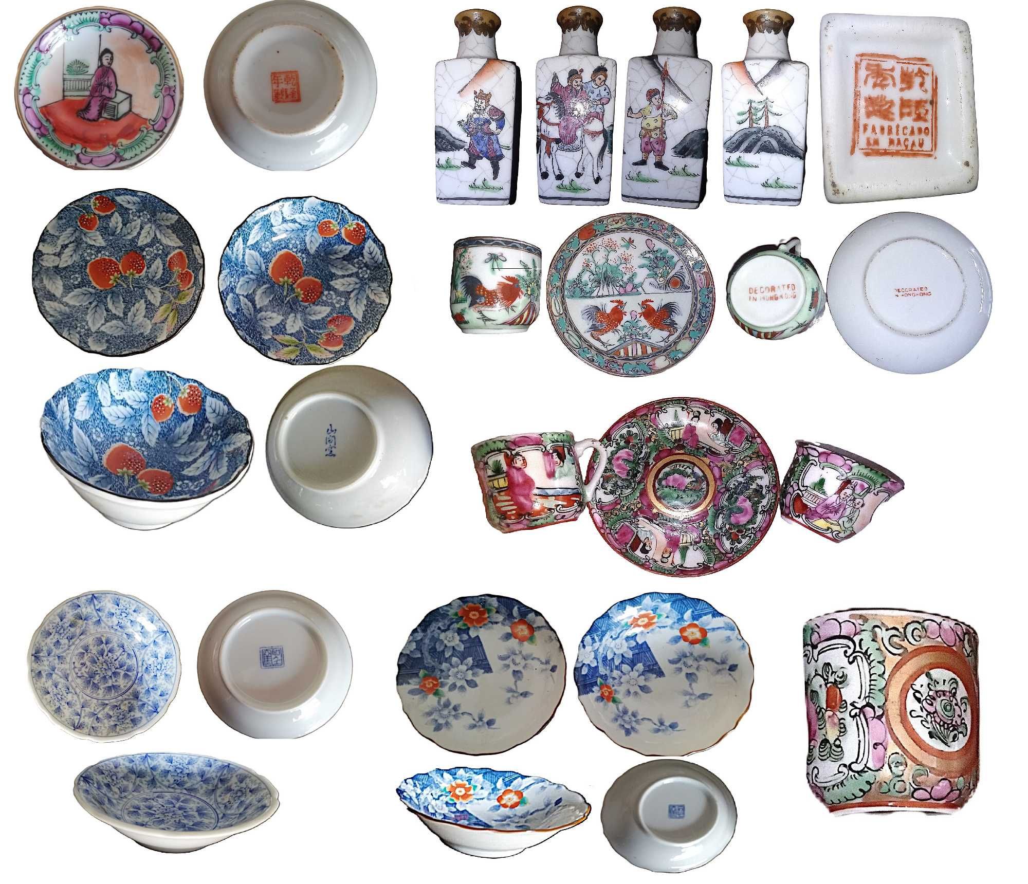 Loiça em Porcelana Antiga China-Macau