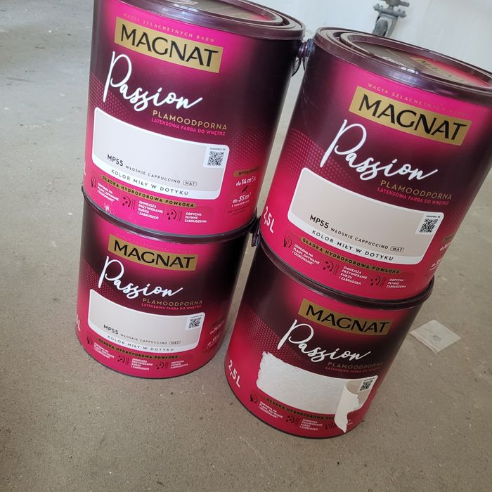 Nowe Magnat Passion 2.5L - włoskie cappucino mat
