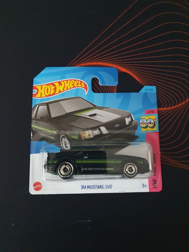 Hot wheels '84 Mustang SVO