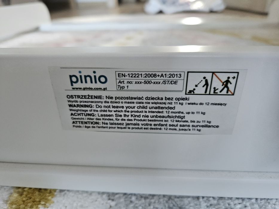 Nakładka na komodę PINIO SWING przewijak