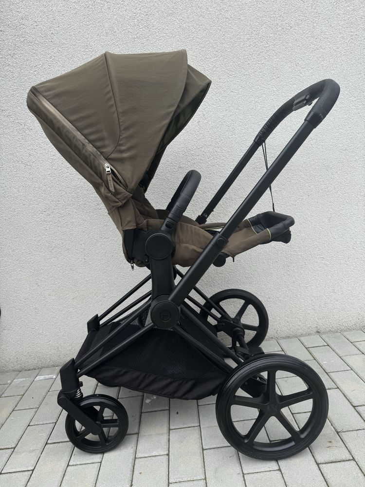 Cybex Priam 2.0 2w1 Khaki / Black Matt