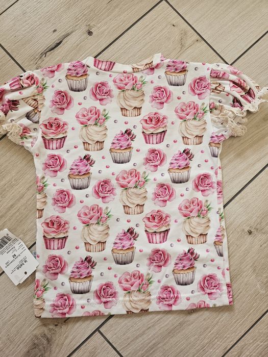 Komplet zestaw Haydi Lebebe r.92 handmade
