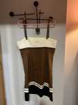 Vestido verao tecido algodao pique marca alain manoukian