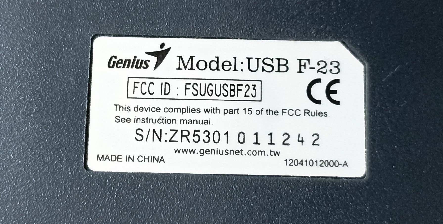Джойстик Genius F-23